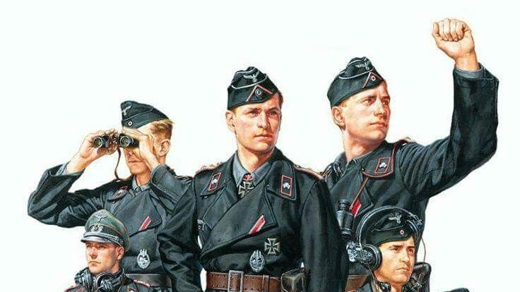 【二战德国装甲兵制服系列】国防军装甲兵制服第三集